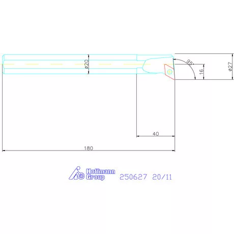 Garant Furatkés, acél 20/11 mm