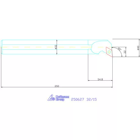 Garant Furatkés, acél 32/15 mm