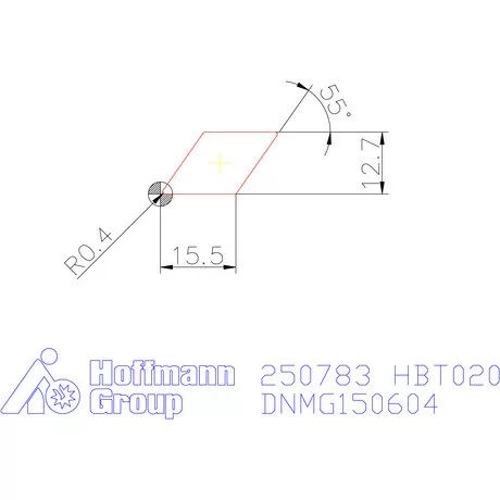 Holex DNMG 150604 HBT020