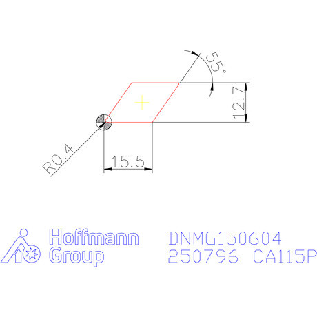 Kyocera DNMG 150604 CA115P