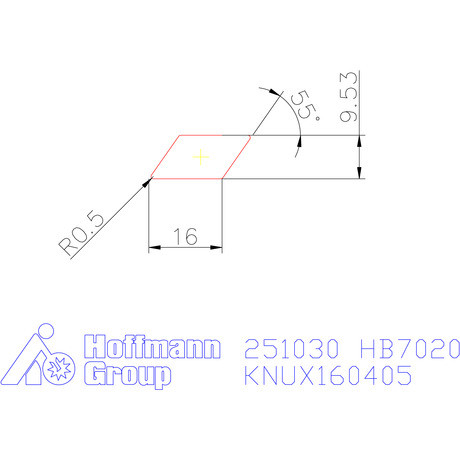 Garant KNUX 160405R HB7020