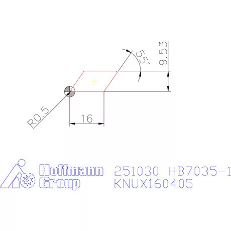 Garant KNUX 160405R HB7035-1