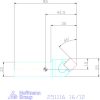 Garant Garant Master Eco esztergakés, rövid 16/12 mm
