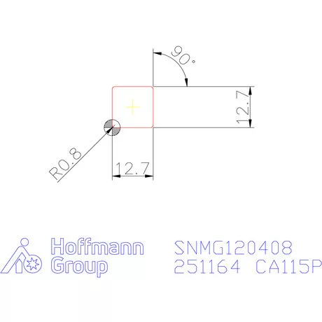Kyocera SNMG 120408 CA115P
