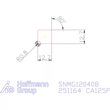 Kyocera SNMG 120408 CA125P