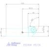 Garant Garant Master Eco esztergakés, rövid 25/16 mm