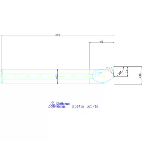 Garant Furatkés, acél 32/16 mm