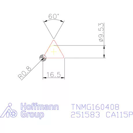 Kyocera TNMG 160408 CA115P