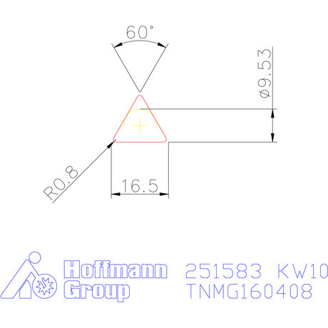 Kyocera TNMG 160408 KW10
