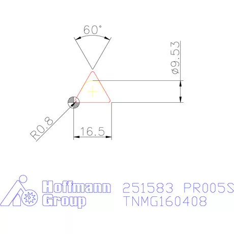 Kyocera TNMG 160408 PR005S