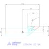 Garant Garant Master Eco esztergakés, rövid 25/16 mm