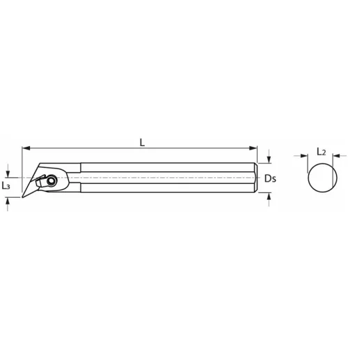 Garant Furatkés, acél 32/16 mm