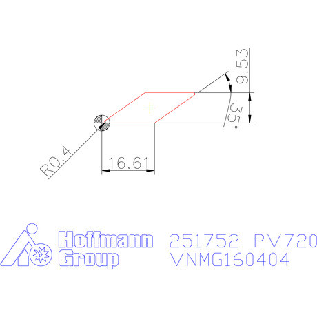 Kyocera VNMG 160404 PV720