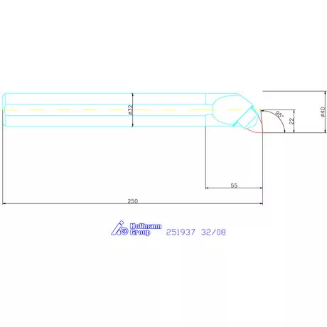 Garant Furatkés, acél 32/08 mm