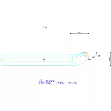 Garant Furatkés, acél 32/08 mm