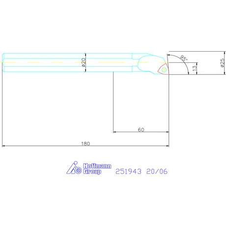 Garant Furatkés, acél 20/06 mm