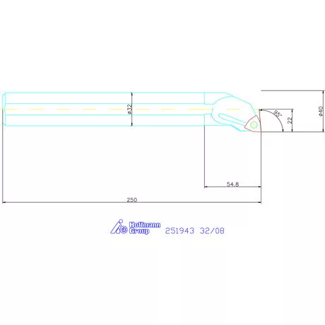 Garant Furatkés, acél 32/08 mm
