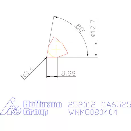 Kyocera WNMG 080404 CA6525
