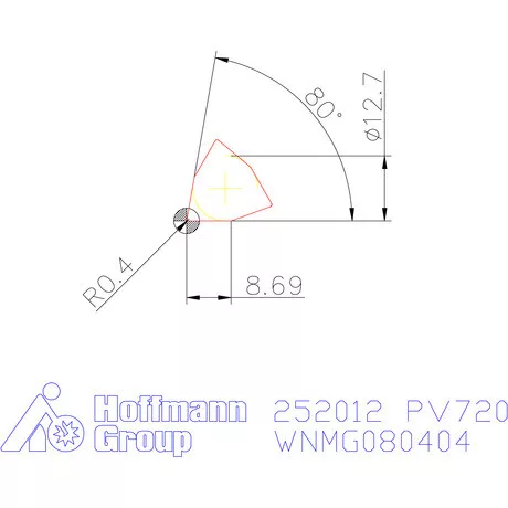 Kyocera WNMG 080404 PV720