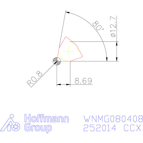 Kyocera WNMG 080408 CCX