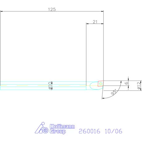 Garant Furatkés, keményfém 10/06 mm