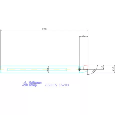 Garant Furatkés, keményfém 16/09 mm