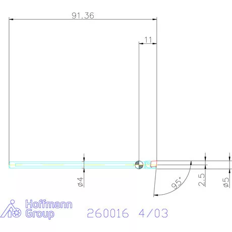 Garant Furatkés, keményfém 4/03 mm