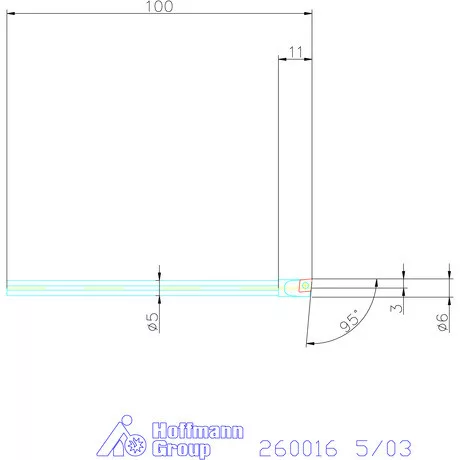 Garant Furatkés, keményfém 5/03 mm