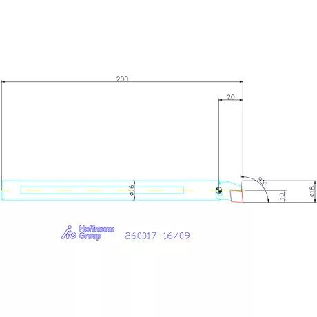Garant Furatkés, keményfém 16/09 mm