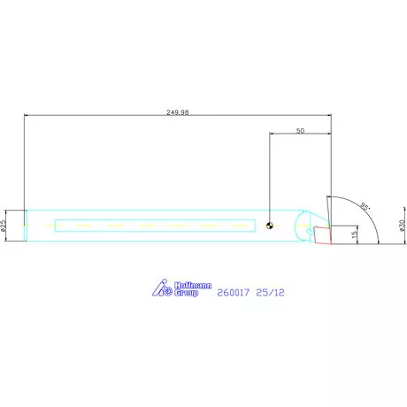Garant Furatkés, keményfém 25/12 mm