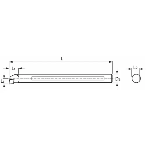 Garant Furatkés, keményfém 4/03 mm