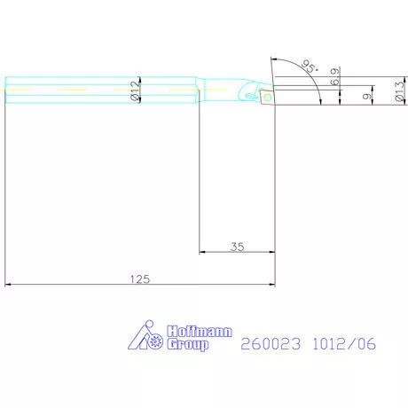 Garant Furatkés HSS 1012/06 mm