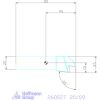 Garant Garant Master Eco esztergakés, rövid 20/09 mm