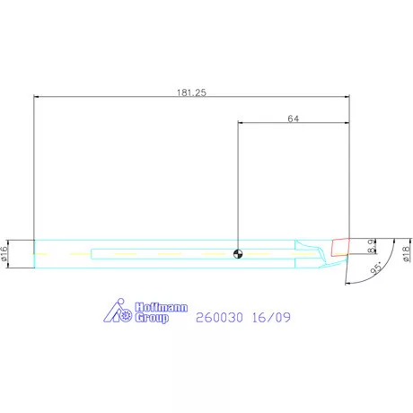 Garant Garant Master Turn furatkés, acél, spirális 16/09 mm