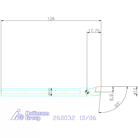 Garant Furatkés, acél 10/06 mm