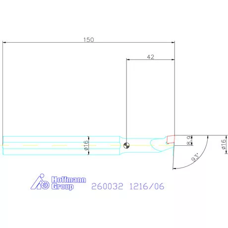 Garant Furatkés, acél 1216/06 mm