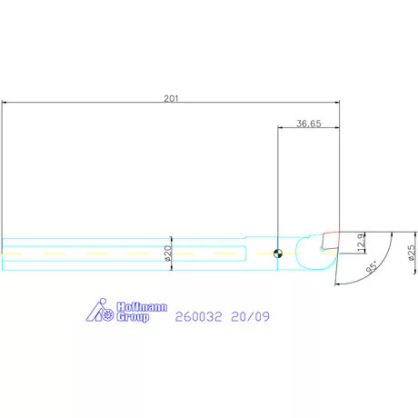 Garant Furatkés, acél 20/09 mm