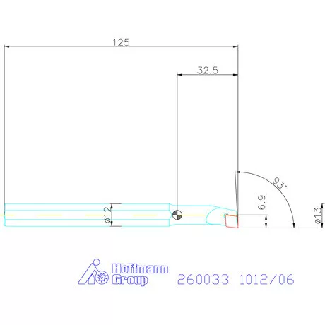 Garant Furatkés, acél 1012/06 mm