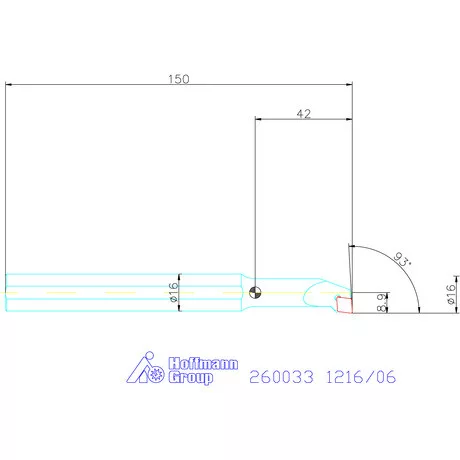 Garant Furatkés, acél 1216/06 mm
