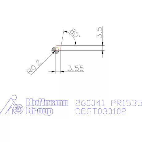 Kyocera CCGT 030102 PR1535