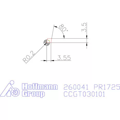 Kyocera CCGT 030102 PR1725