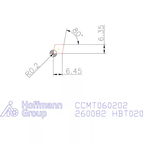 Holex CCMT 060202 HBT020