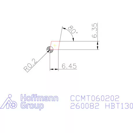 Holex CCMT 060202 HBT130