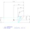Garant Garant Master Eco esztergakés, rövid 25/11 mm