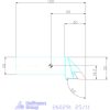 Garant Garant Master Eco esztergakés, rövid 25/11 mm
