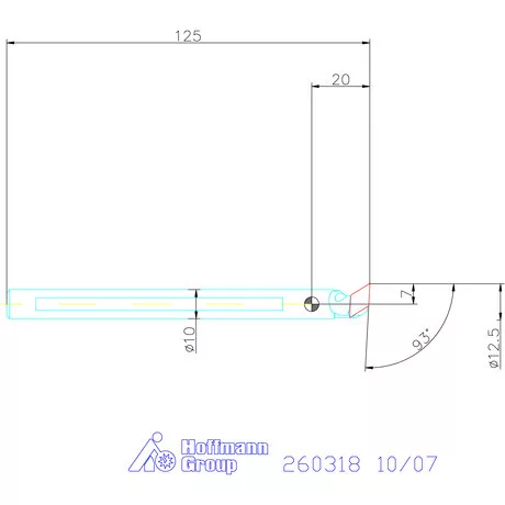 Garant Furatkés, HM 10/07 mm
