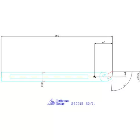 Garant Furatkés, HM 20/11 mm