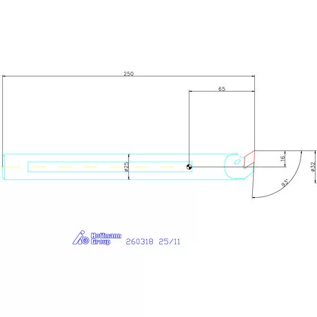 Garant Furatkés, HM 25/11 mm