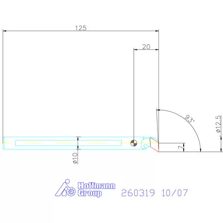 Garant Furatkés, HM 10/07 mm