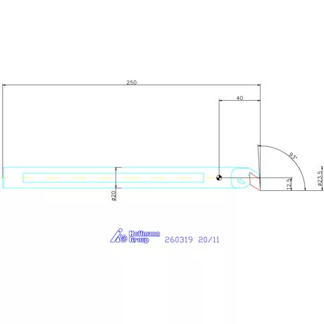Garant Furatkés, HM 20/11 mm